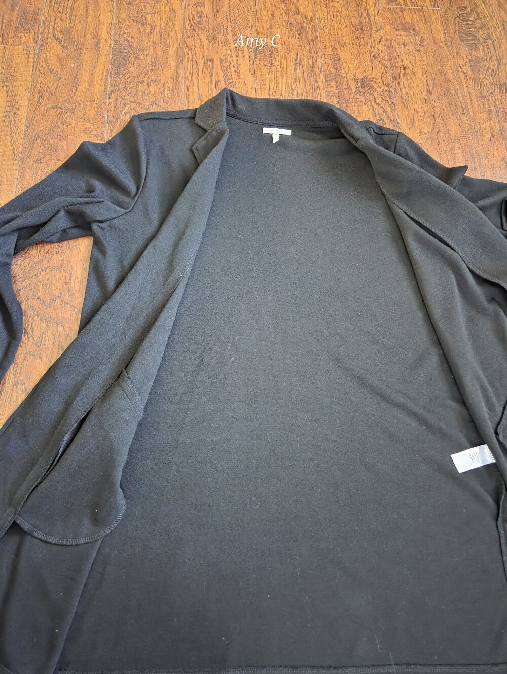 Maurices Knit Black Duster Size Large EUC - Picture 4 of 10
